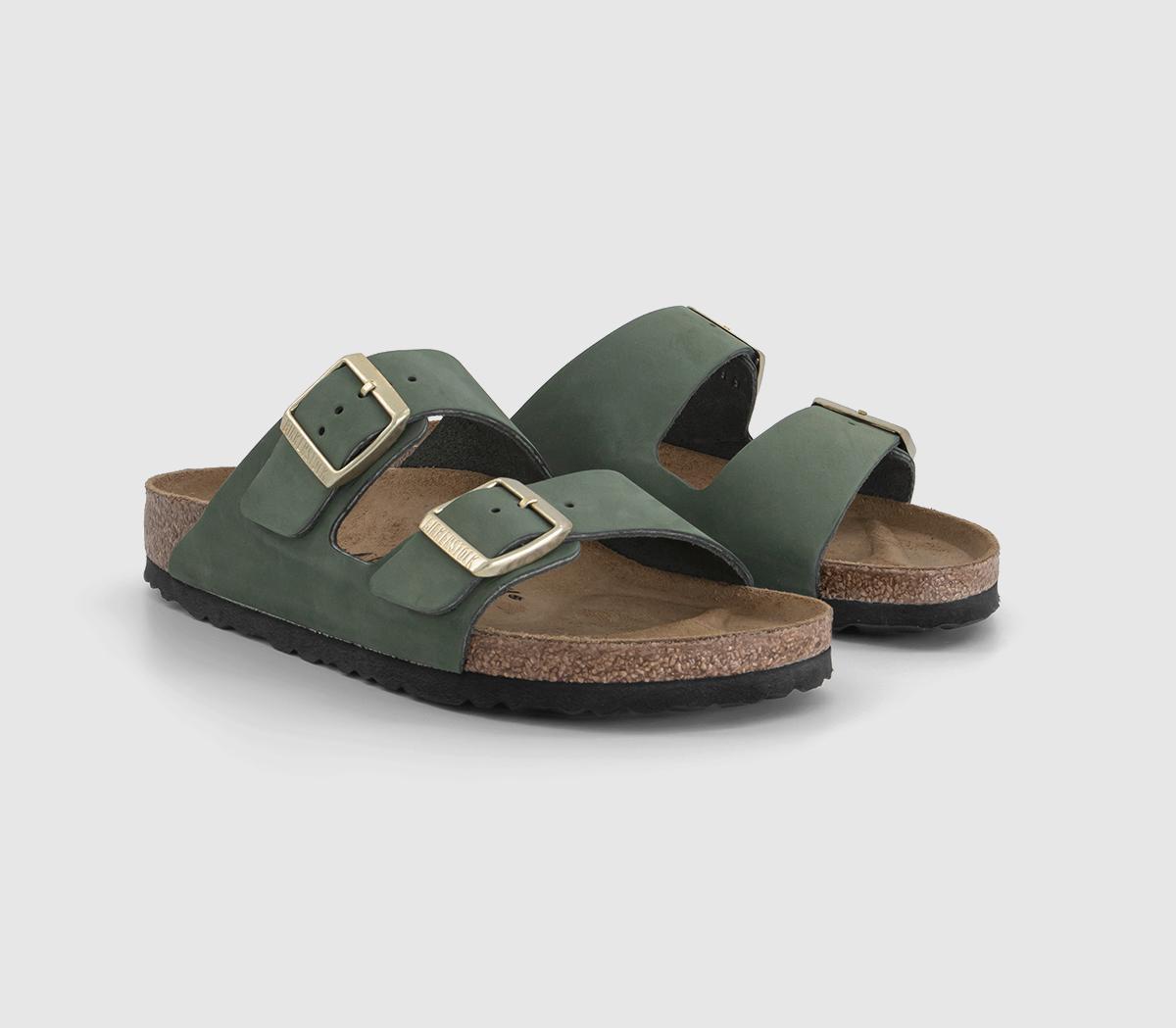 BIRKENSTOCKArizona Two Strap Sandals BIRKENSTOCKArizona Two Strap SandalsThyme Nubuck