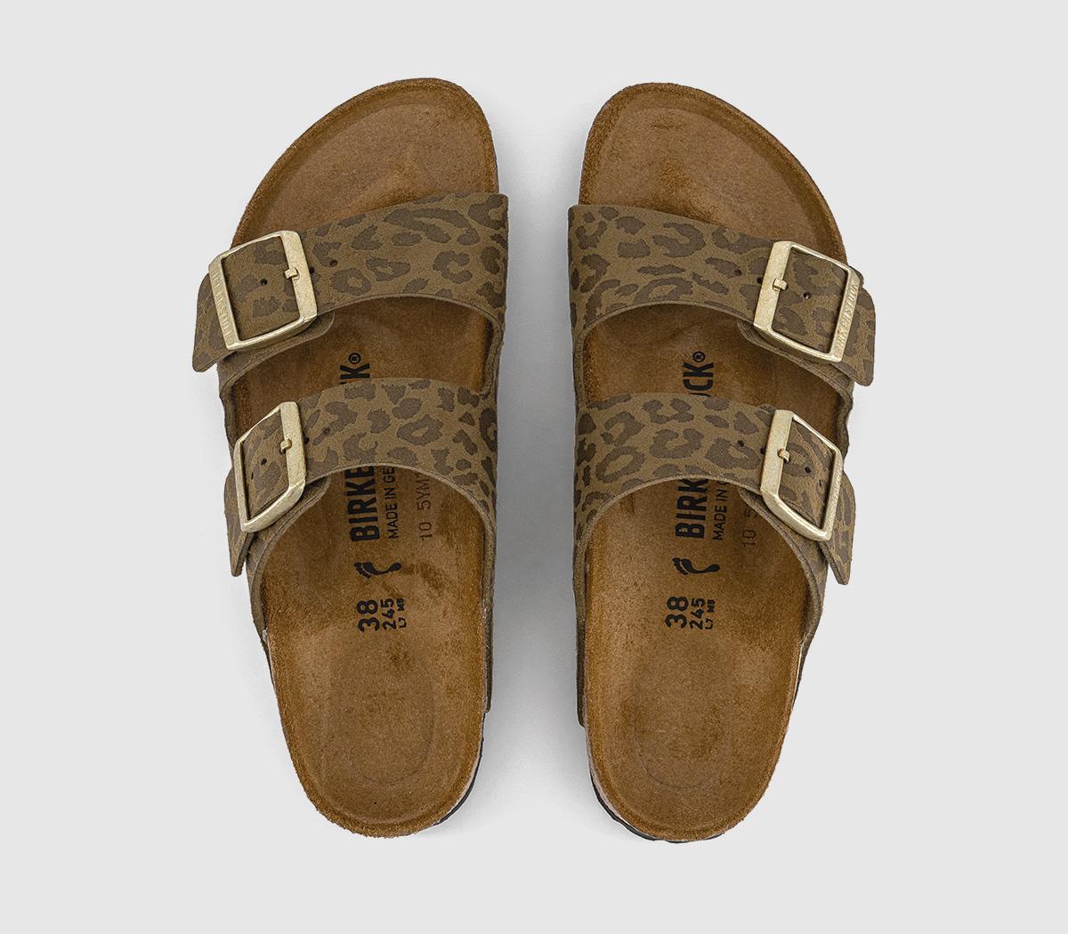 BIRKENSTOCKArizona Two Strap Sandals BIRKENSTOCKArizona Two Strap SandalsLeopard Khaki