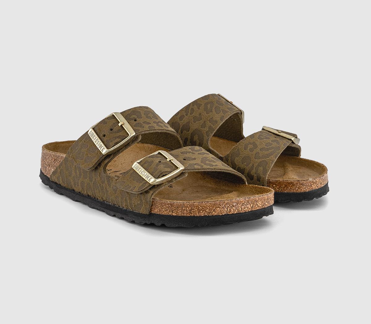 BIRKENSTOCKArizona Two Strap Sandals BIRKENSTOCKArizona Two Strap SandalsLeopard Khaki
