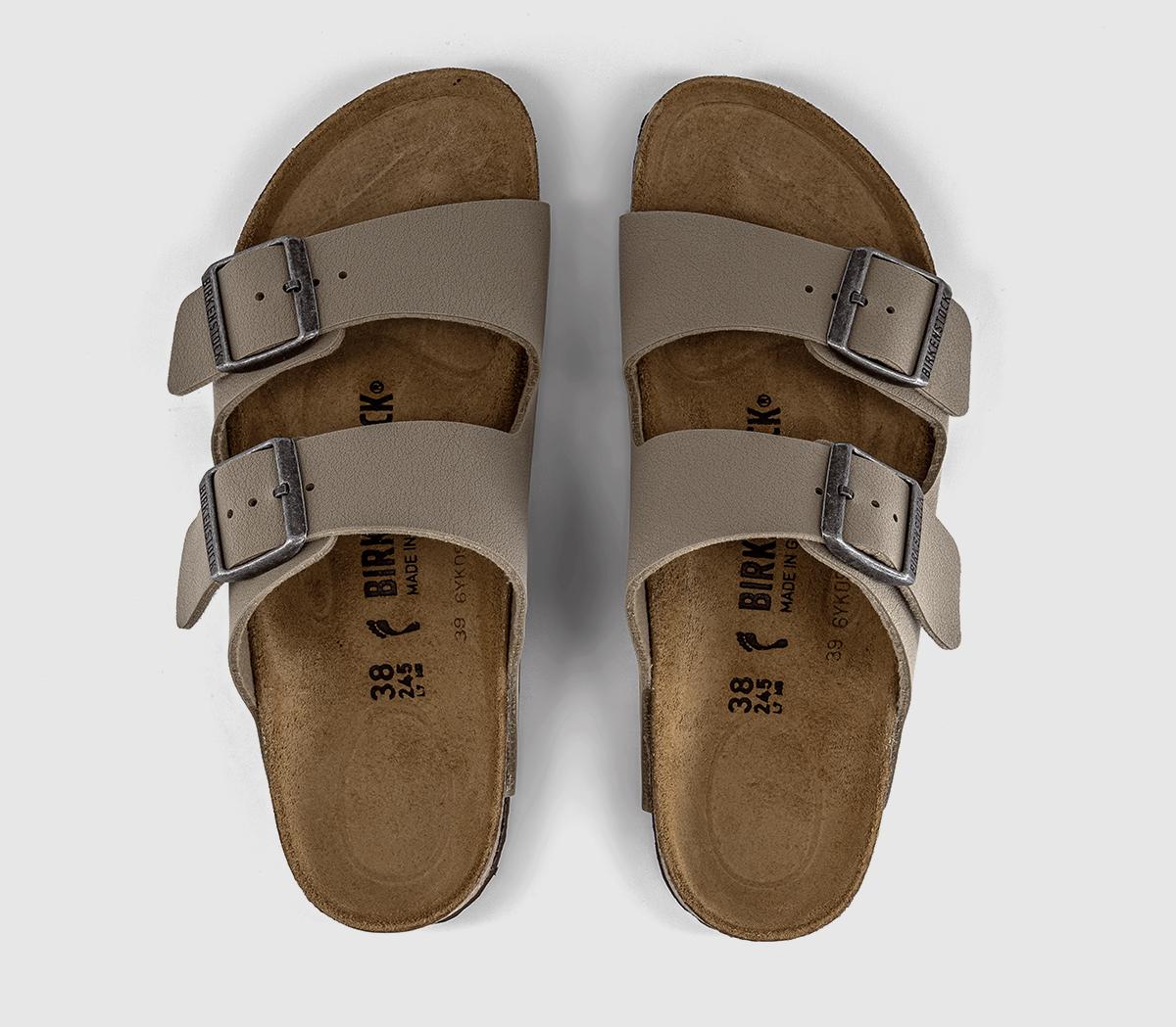 BIRKENSTOCKArizona Two Strap SandalsFaded Khaki Dark Brown