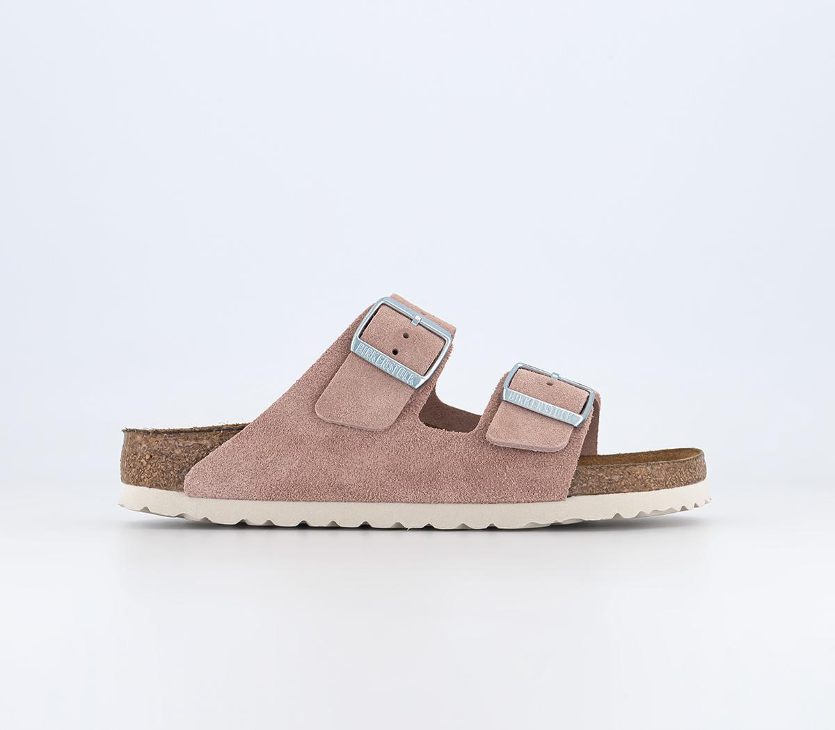 Birkenstock arizona two strap sandals sale rose suede