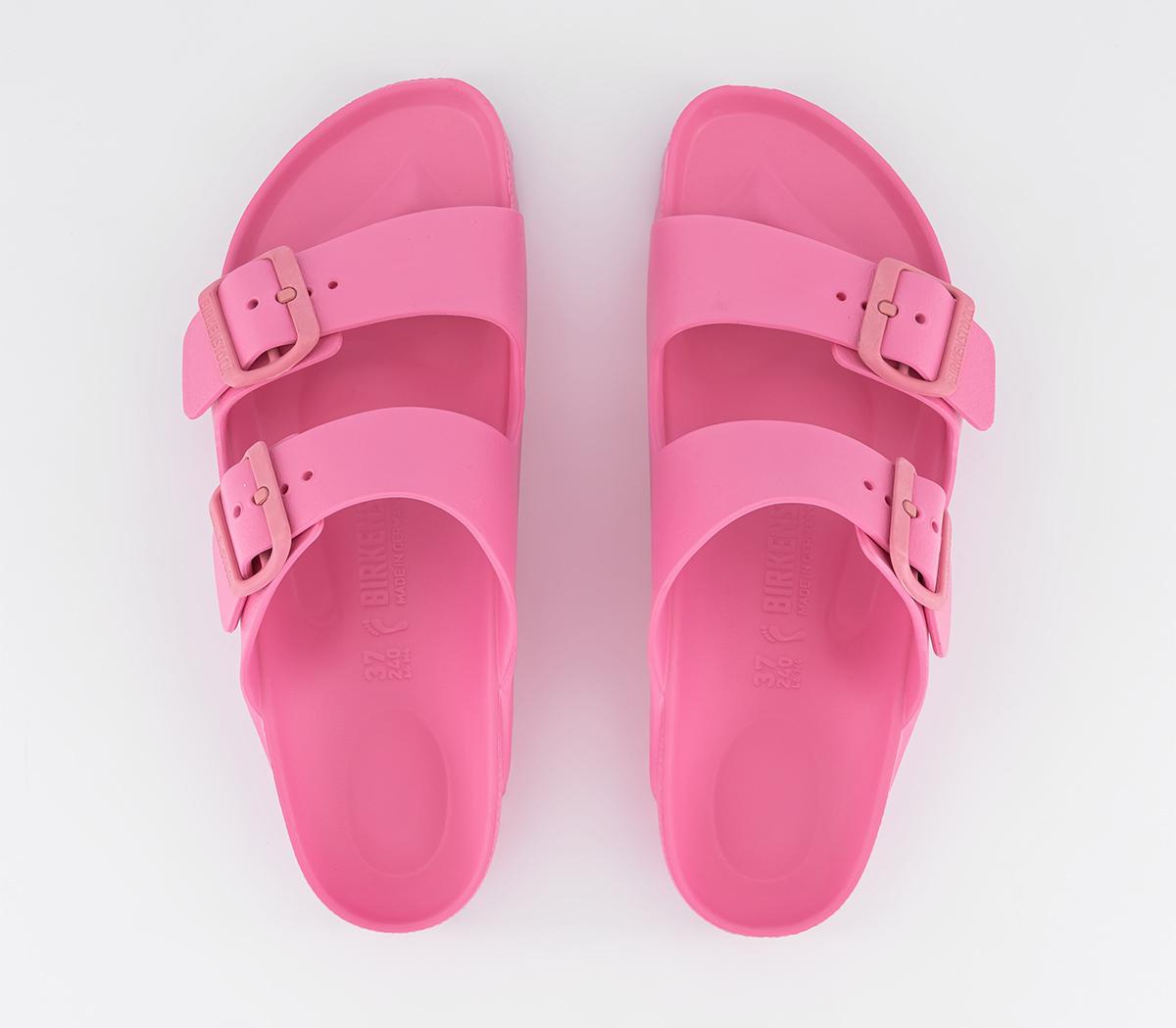 BIRKENSTOCK Arizona Two Strap Sandals Candy Pink Eva - Women’s Sandals