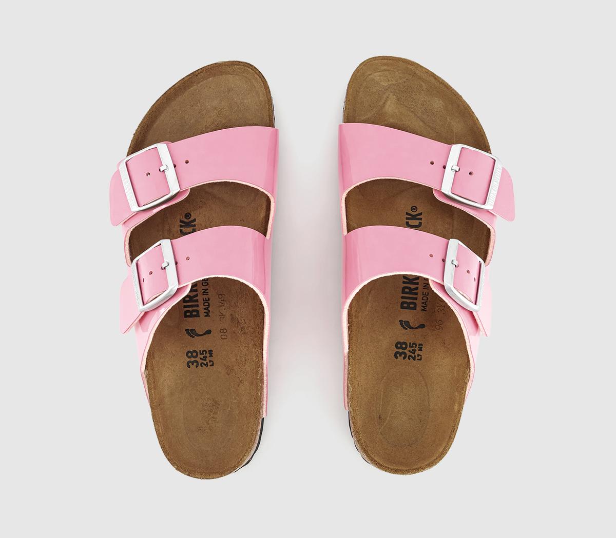 BIRKENSTOCKArizona Two Strap Sandals BIRKENSTOCKArizona Two Strap SandalsCandy Pink Patent