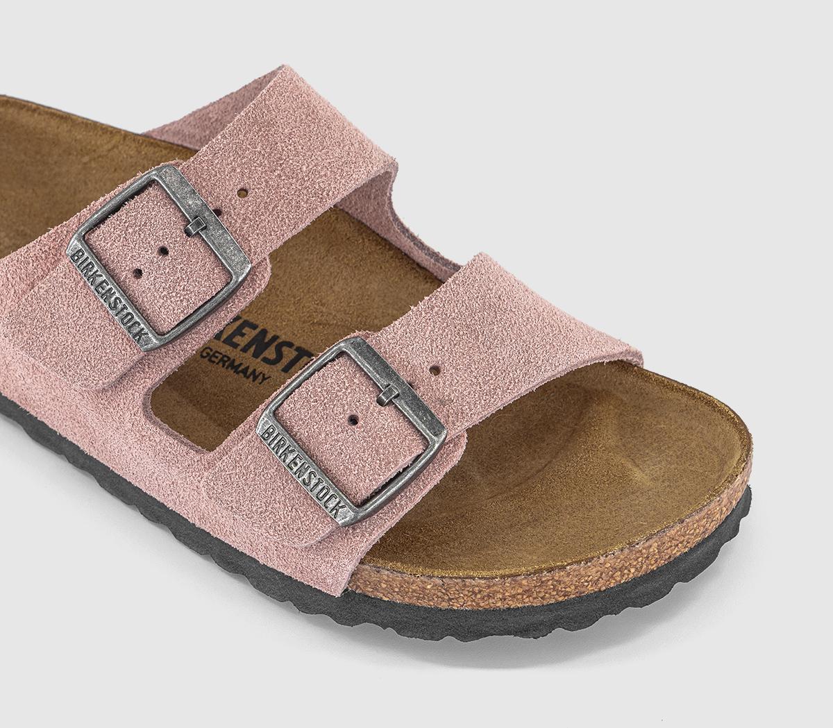 BIRKENSTOCKArizona Two Strap SandalsPink Clay Suede