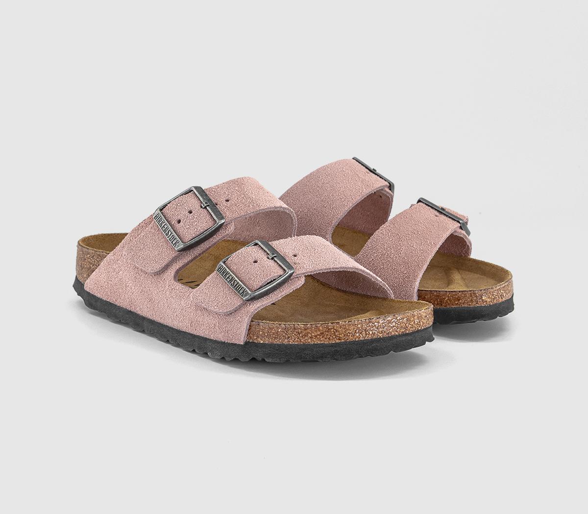 BIRKENSTOCKArizona Two Strap SandalsPink Clay Suede