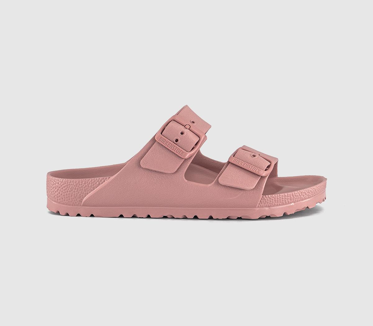 Birkenstock Arizona Two Strap Sandals Clay Eva Pink in Women's Size 6, Office Shoes