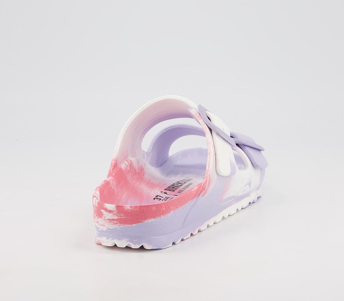 BIRKENSTOCK Arizona Two Strap Sandals BIRKENSTOCK Arizona Two Strap Sandals Purple Fog Multi Eva