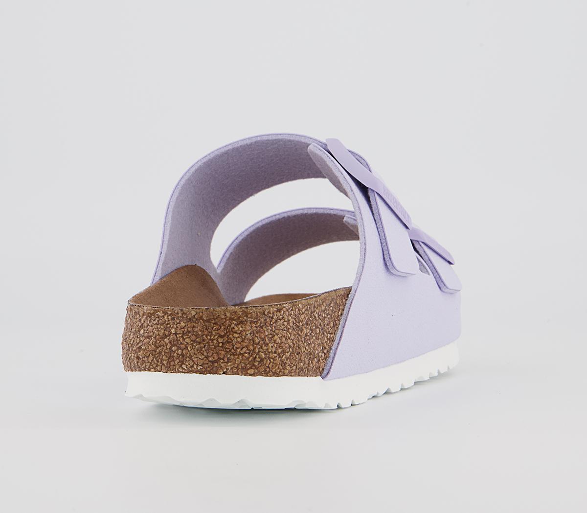 BIRKENSTOCK Arizona Two Strap Sandals BIRKENSTOCK Arizona Two Strap Sandals Earthy Vegan Lavender Fog