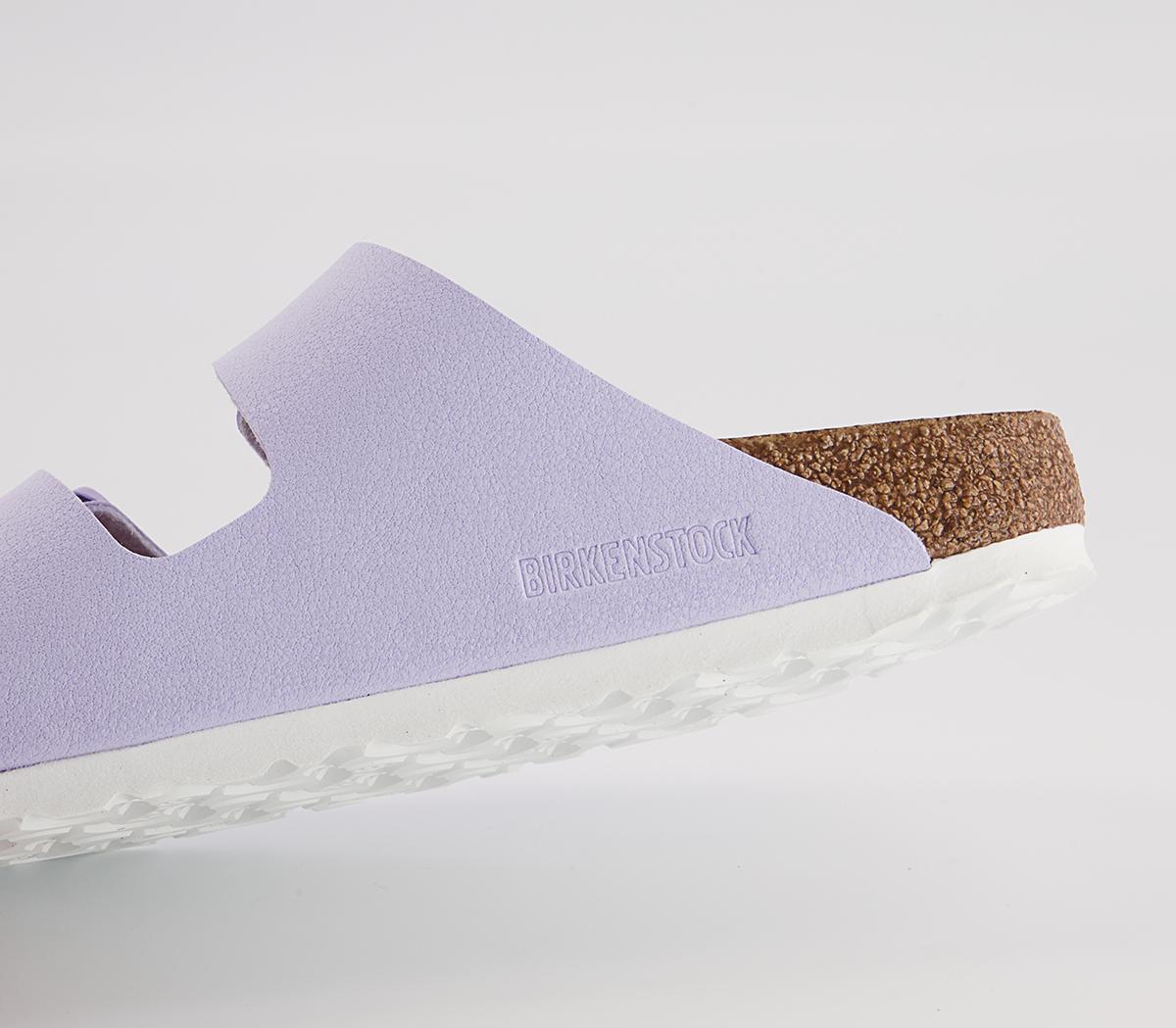 BIRKENSTOCK Arizona Two Strap Sandals BIRKENSTOCK Arizona Two Strap Sandals Earthy Vegan Lavender Fog