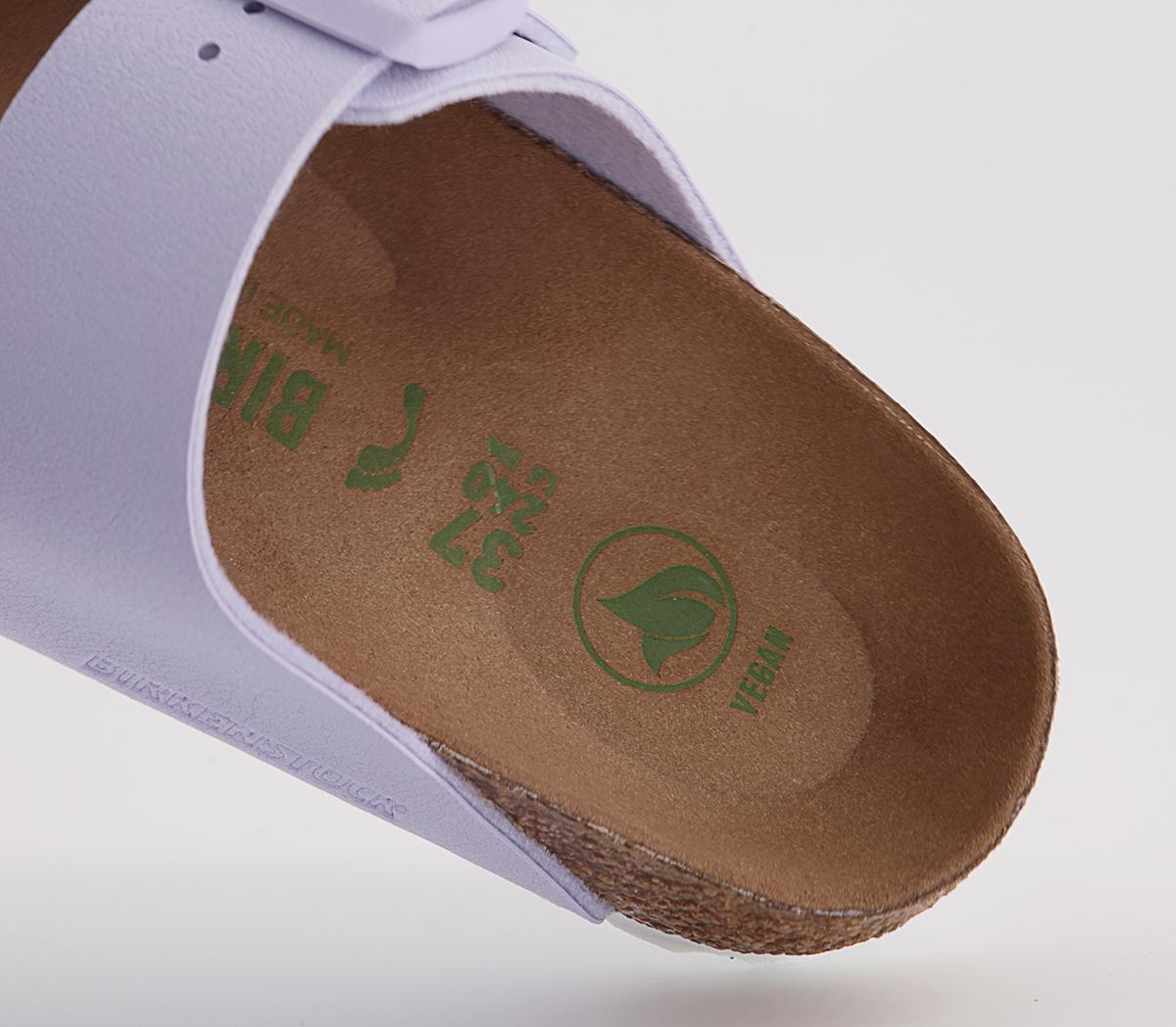 BIRKENSTOCK Arizona Two Strap Sandals BIRKENSTOCK Arizona Two Strap Sandals Earthy Vegan Lavender Fog