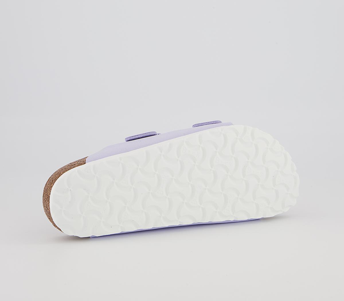 BIRKENSTOCK Arizona Two Strap Sandals BIRKENSTOCK Arizona Two Strap Sandals Earthy Vegan Lavender Fog