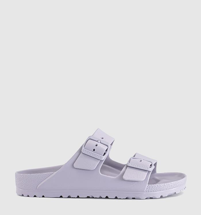 BIRKENSTOCK Arizona Two Strap Sandals Lavender Sky Eva