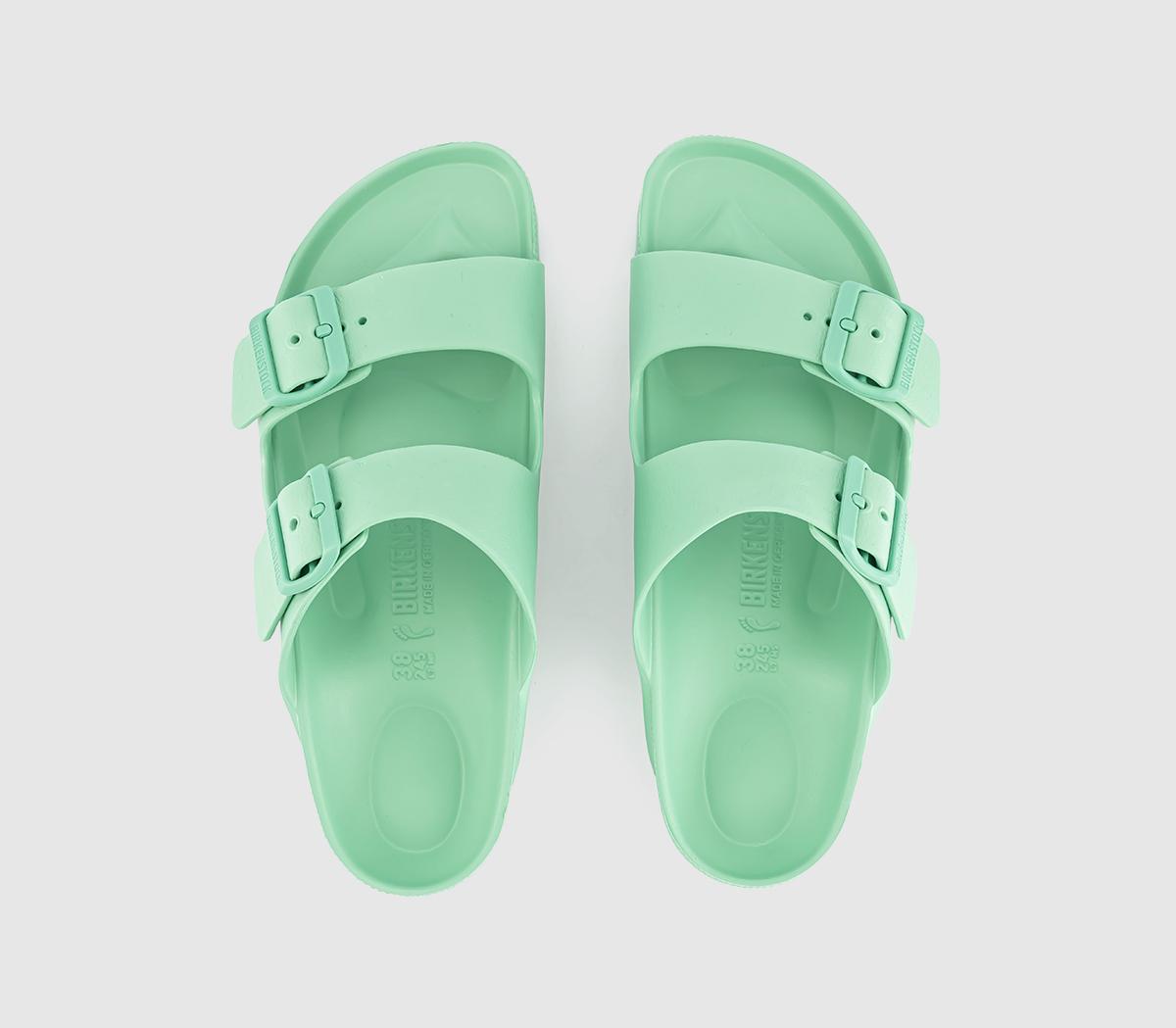 BIRKENSTOCK Arizona Two Strap Sandals Bold Jade Eva - Women’s Sandals