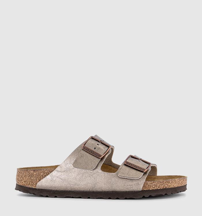 BIRKENSTOCK Arizona Two Strap Sandals Graceful Taupe