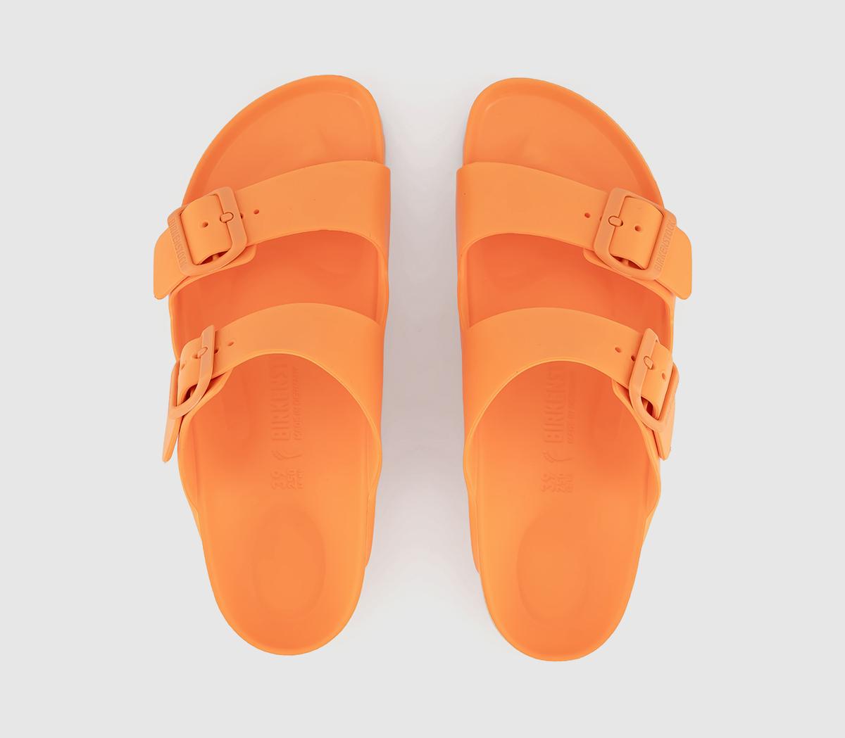 BIRKENSTOCK Arizona Two Strap Sandals Papaya Eva - Women’s Sandals