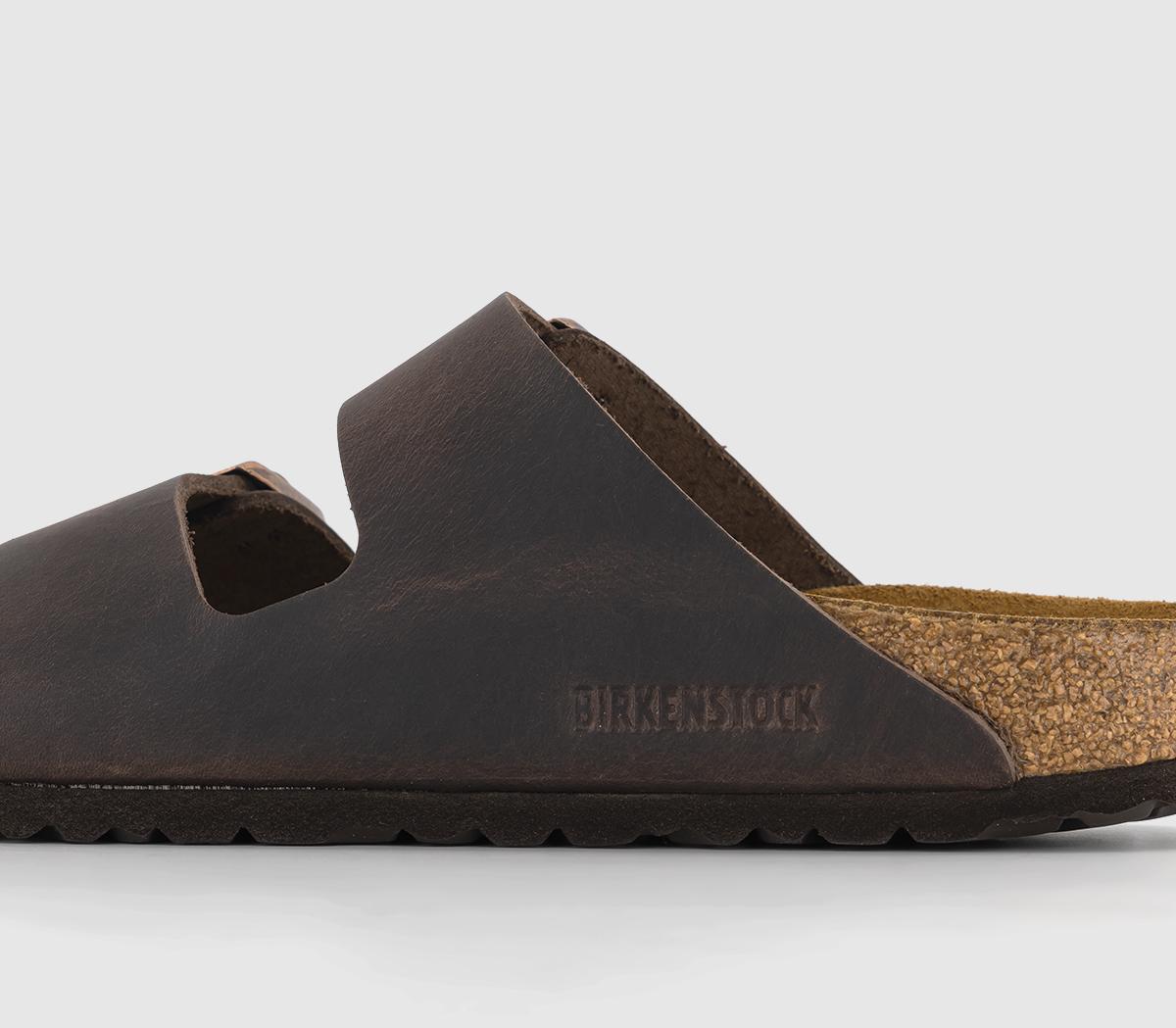 BIRKENSTOCKArizona Two Strap Sandals Habana Oiled Leather