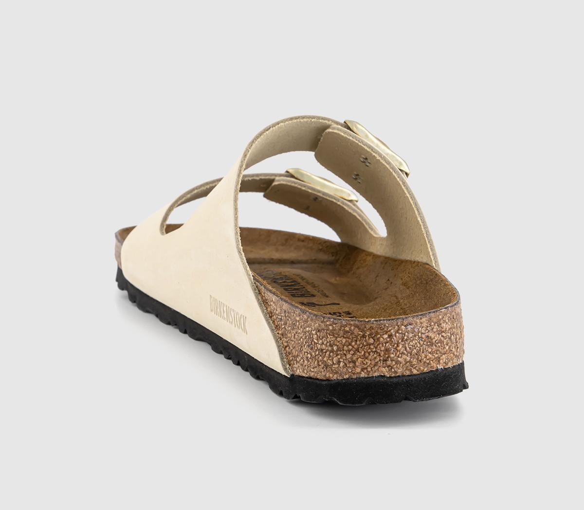 BIRKENSTOCKArizona Two Strap Sandals BIRKENSTOCKArizona Two Strap Sandals Ecru Nubuck