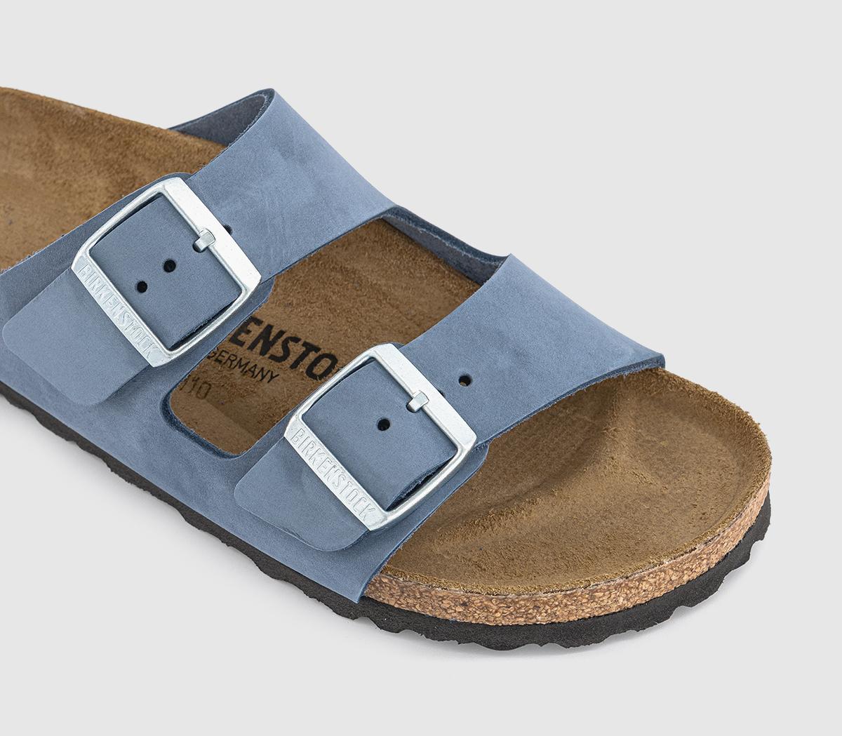 BIRKENSTOCKArizona Two Strap Sandals BIRKENSTOCKArizona Two Strap SandalsStone Blue Nubuck