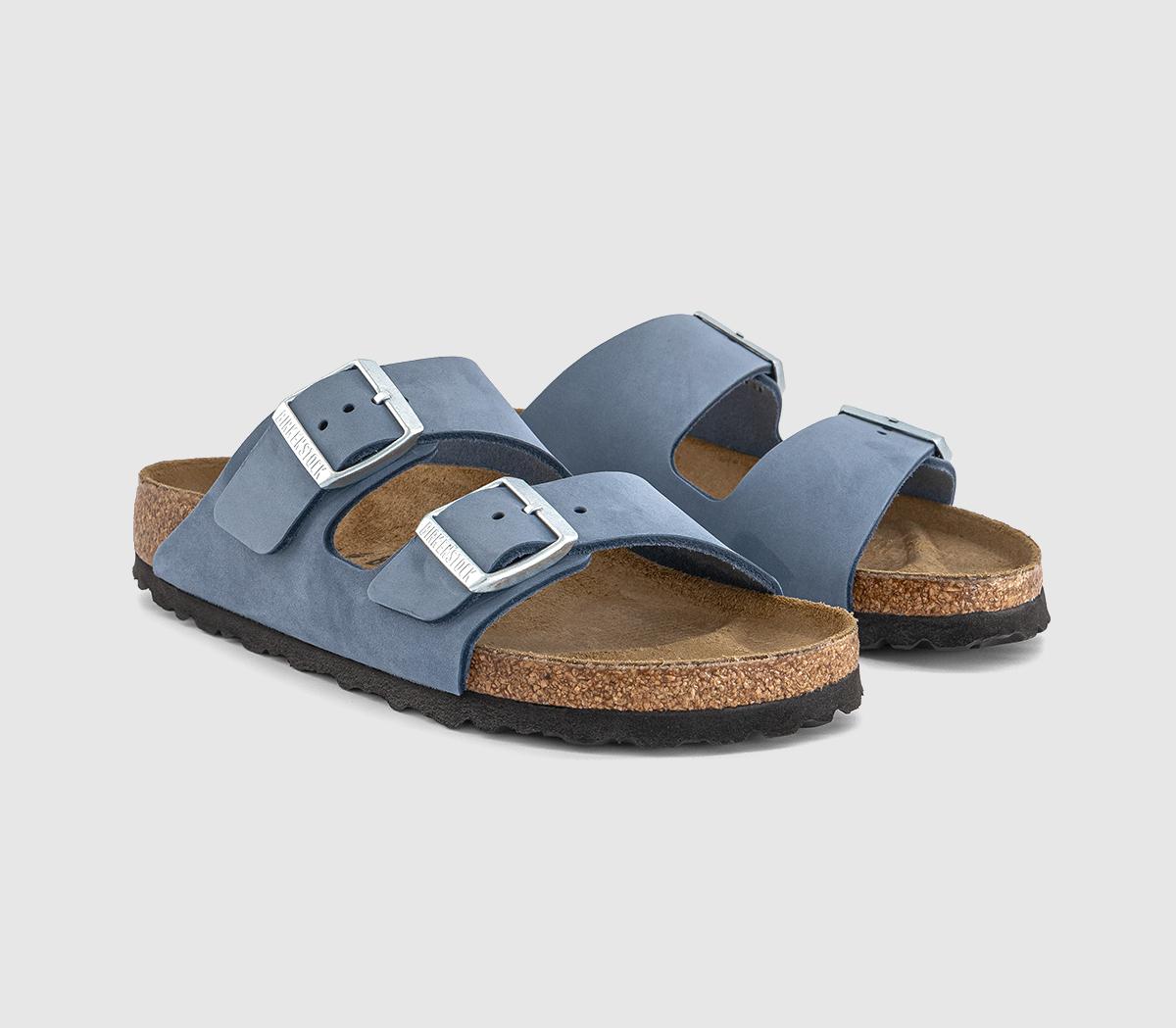 BIRKENSTOCKArizona Two Strap Sandals BIRKENSTOCKArizona Two Strap SandalsStone Blue Nubuck