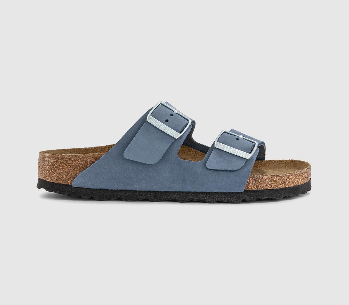 BIRKENSTOCKArizona Two Strap Sandals BIRKENSTOCKArizona Two Strap SandalsStone Blue Nubuck