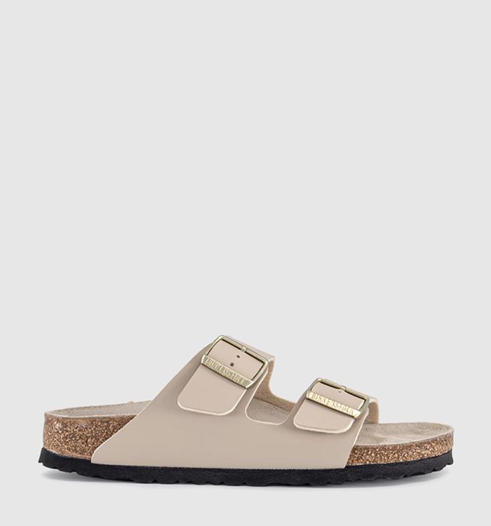 BIRKENSTOCK Arizona Two Strap Sandals Sandcastle Oyster Triples Birko