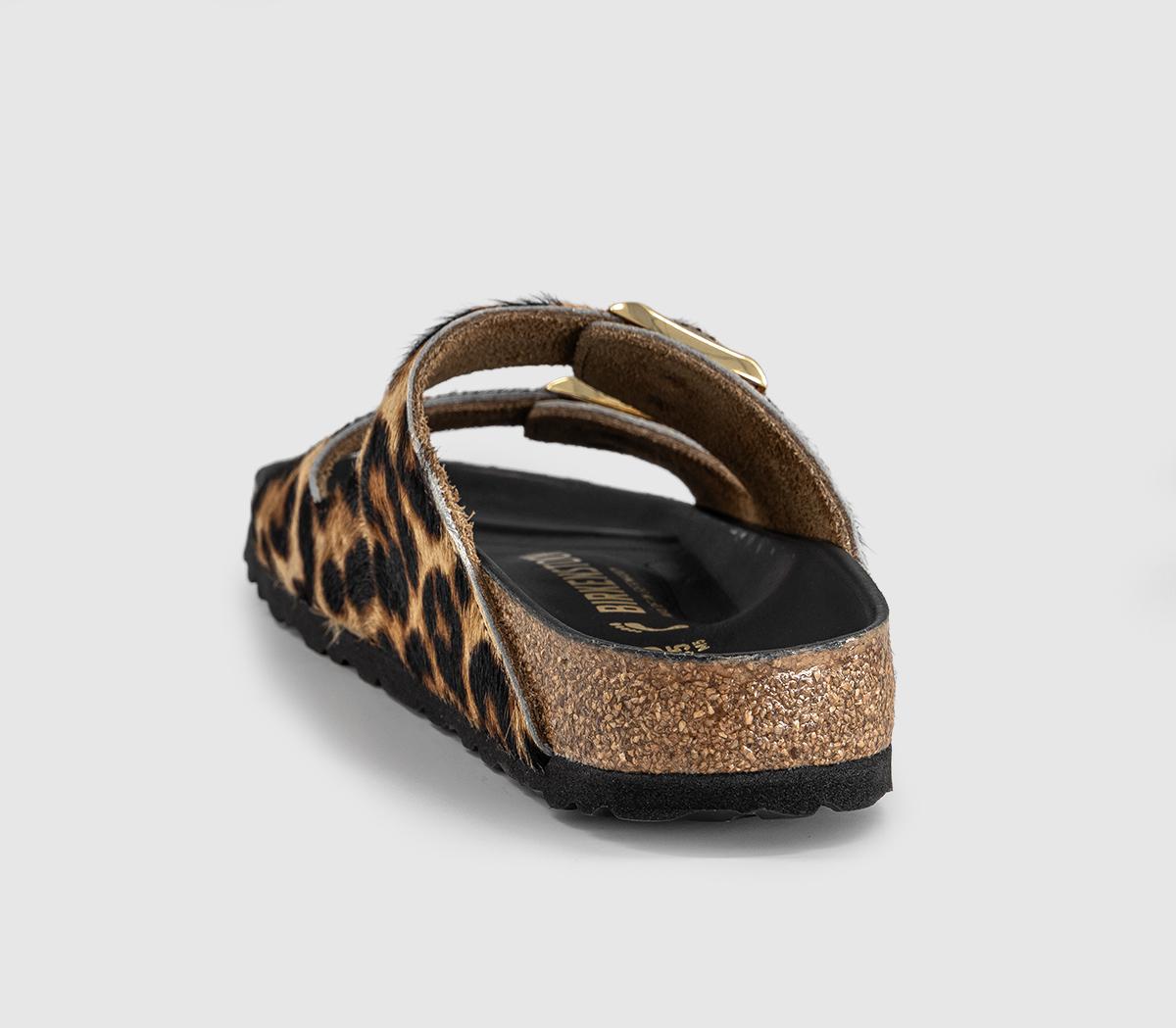 BIRKENSTOCKArizona Two Strap SandalsLeo Natural Hair On