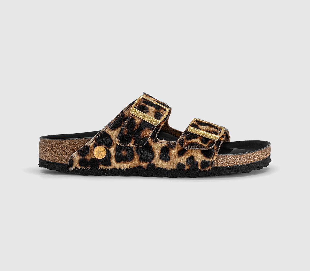 BIRKENSTOCKArizona Two Strap SandalsLeo Natural Hair On