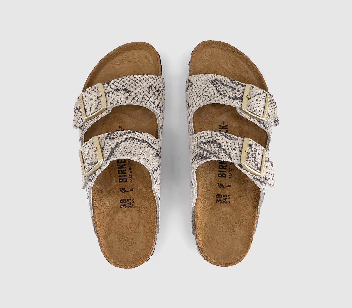 BIRKENSTOCKArizona Two Strap SandalsSnake Oyster