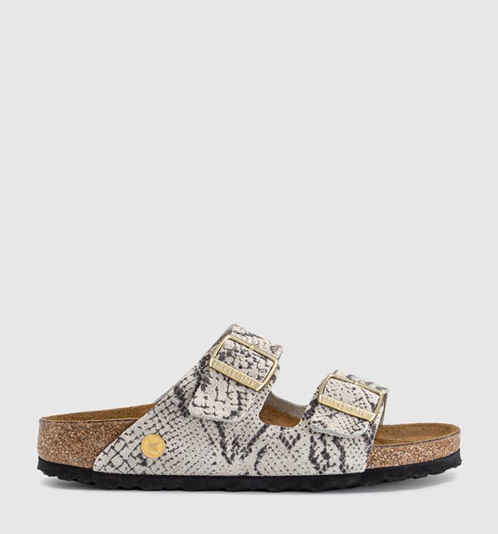 BIRKENSTOCK Arizona Two Strap Sandals Snake Oyster