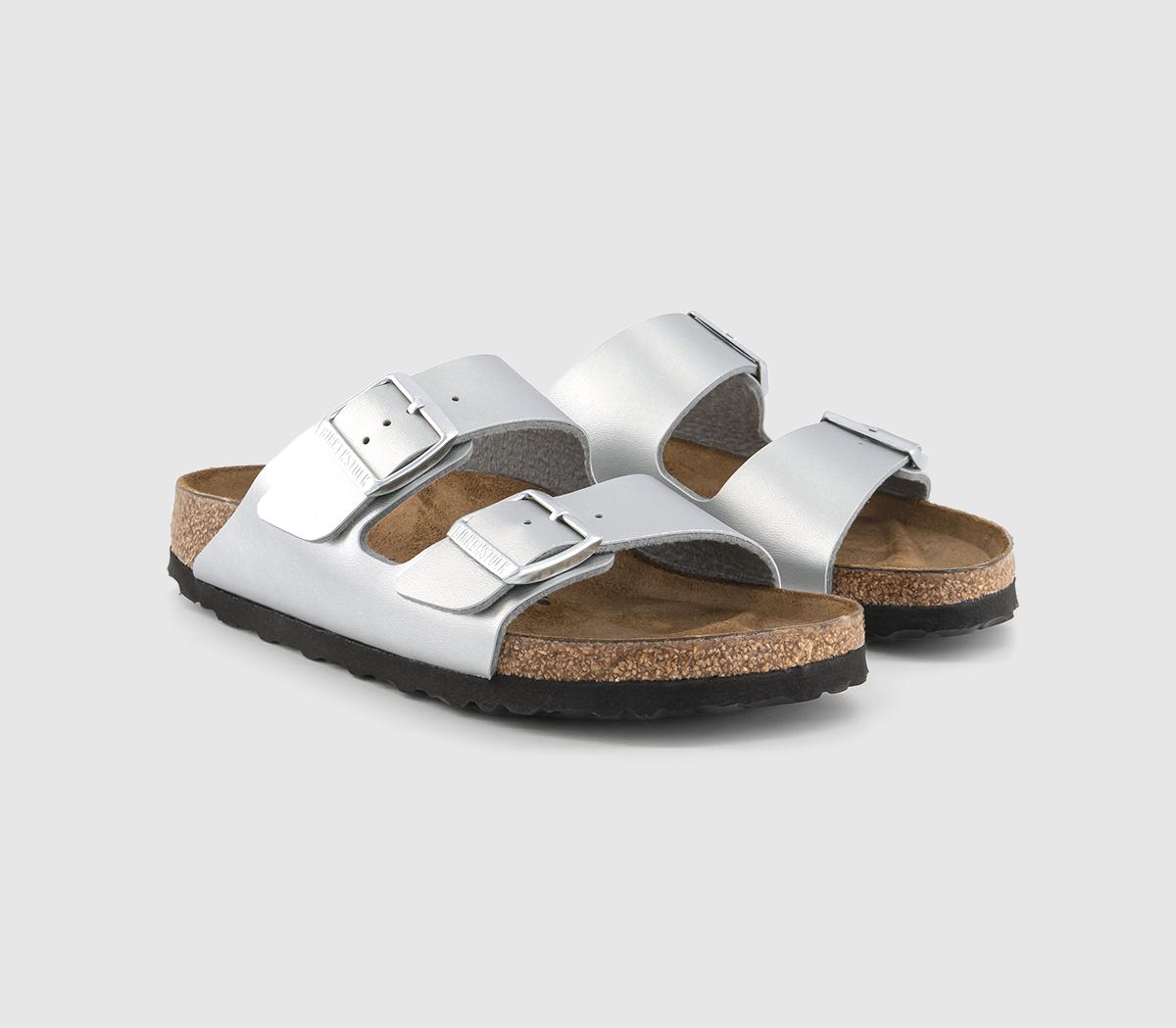 BIRKENSTOCKArizona Two Strap SandalsSilver