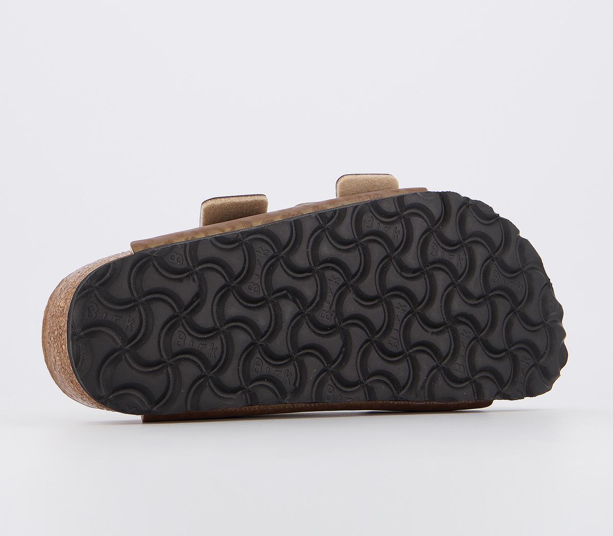 BIRKENSTOCKArizona Two StrapGold Leopard