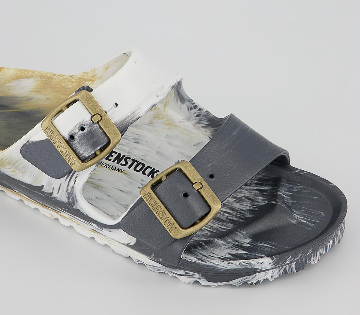 BIRKENSTOCK Arizona Two Strap Sandals BIRKENSTOCK Arizona Two Strap Sandals Multi Glamour Gold Eva