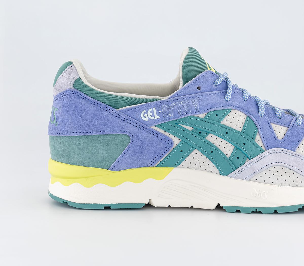 ASICS Gel Lyte V Trainers Light Blue Green Men's Trainers