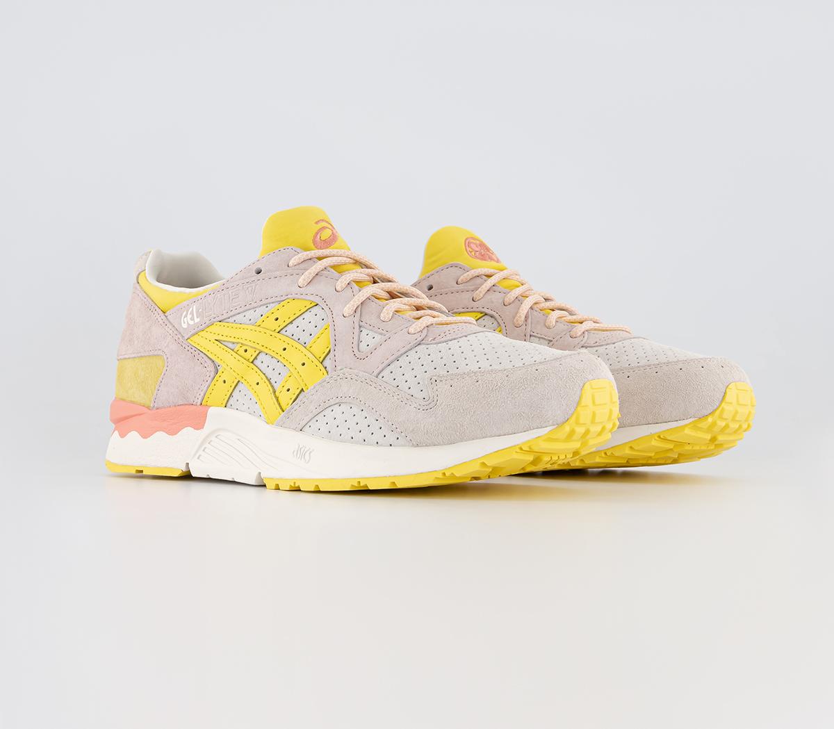 ASICS Gel Lyte V Trainers Light Pink Yellow Men's Trainers