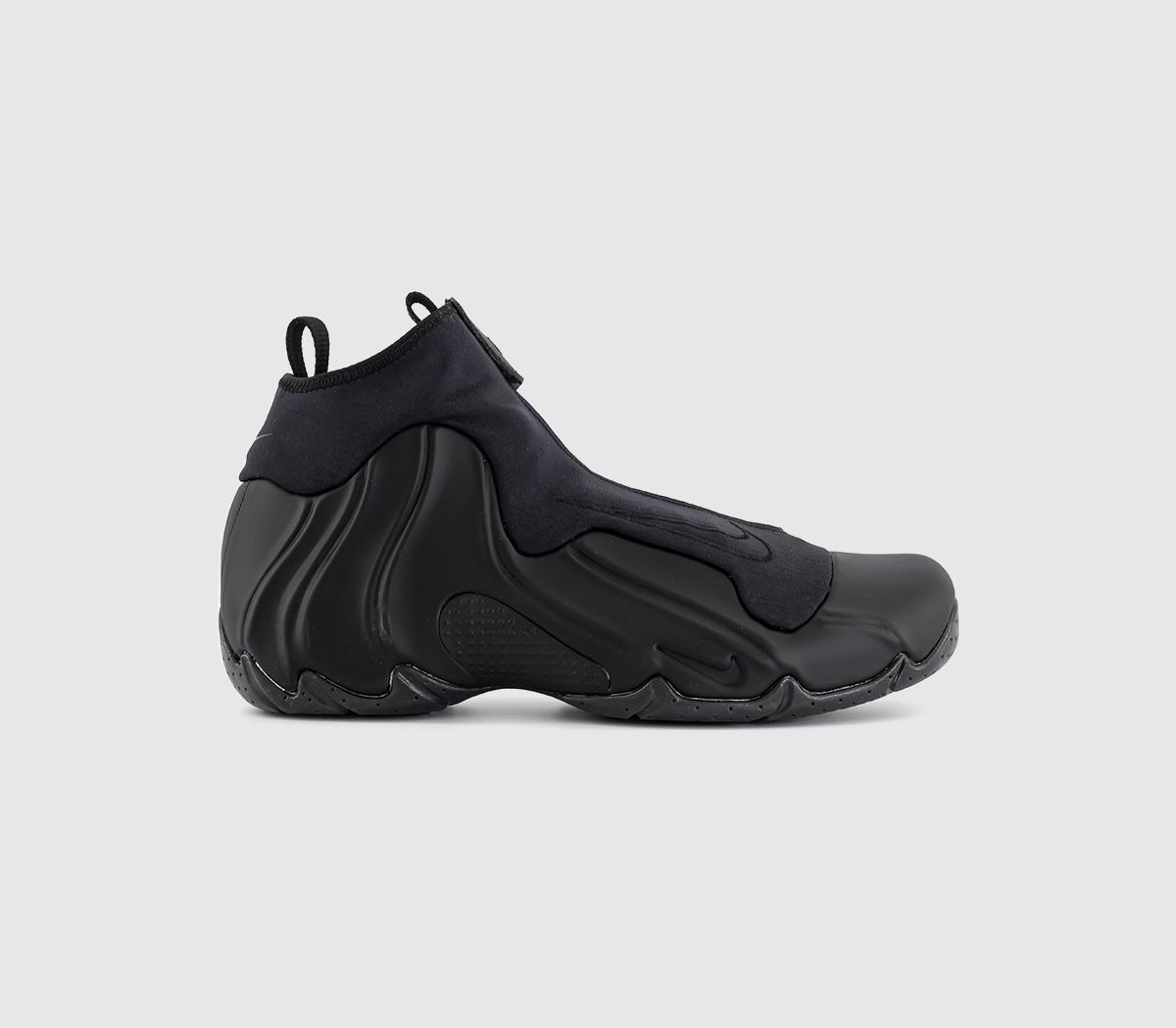 Nike Mens Air Flightposite Trainers Black Black Mixed Material, 6