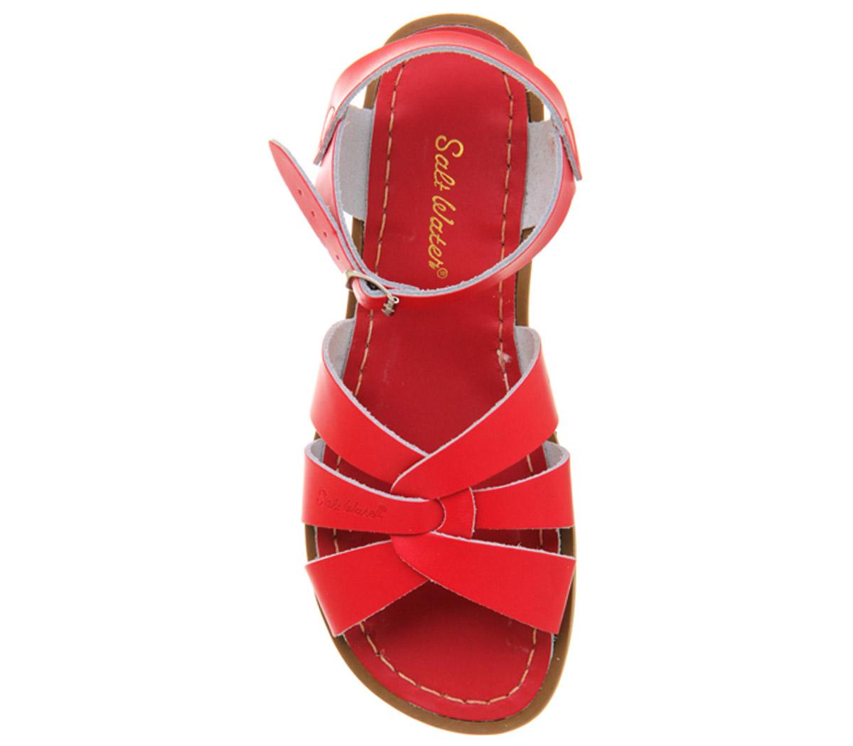 Salt-Water Original Sandals Salt-Water Original Sandals Red Leather