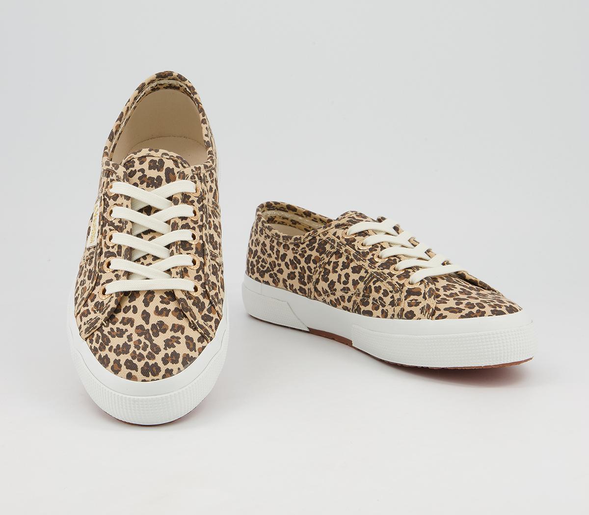 Superga 2750 Trainers Superga 2750 Trainers Leopard Black Fawn Exclusive