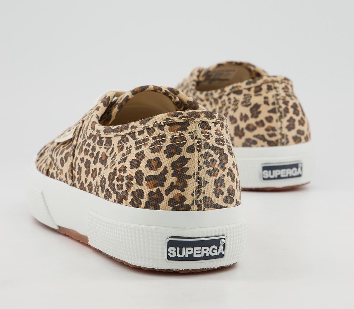 Superga 2750 Trainers Superga 2750 Trainers Leopard Black Fawn Exclusive