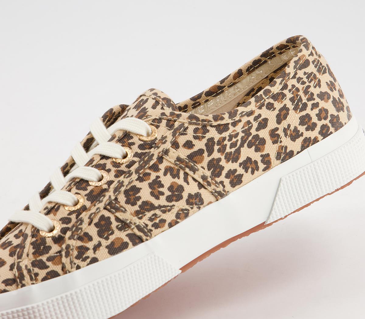 Superga 2750 Trainers Superga 2750 Trainers Leopard Black Fawn Exclusive
