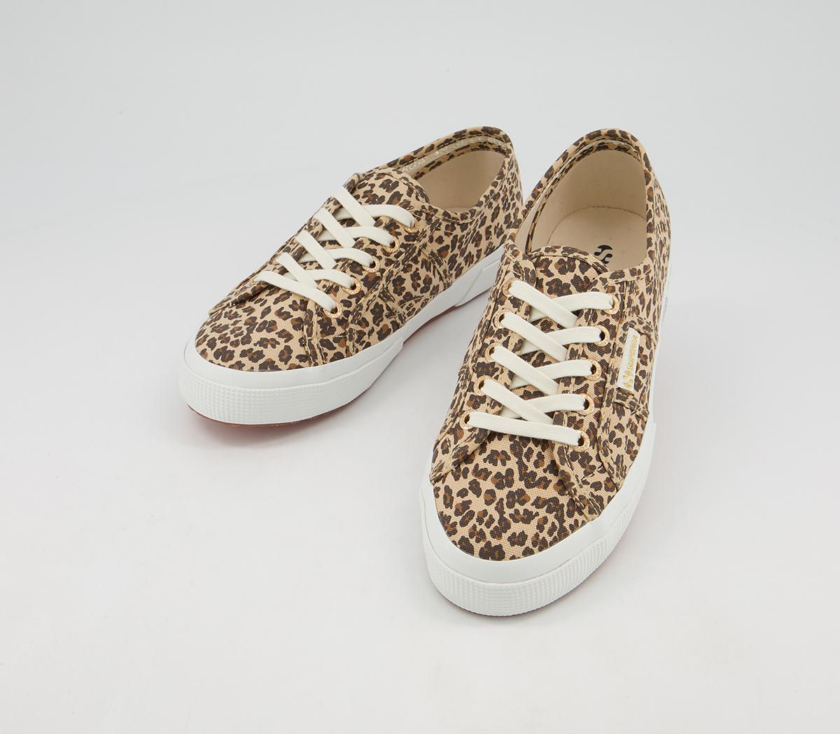 Superga 2750 Trainers Superga 2750 Trainers Leopard Black Fawn Exclusive