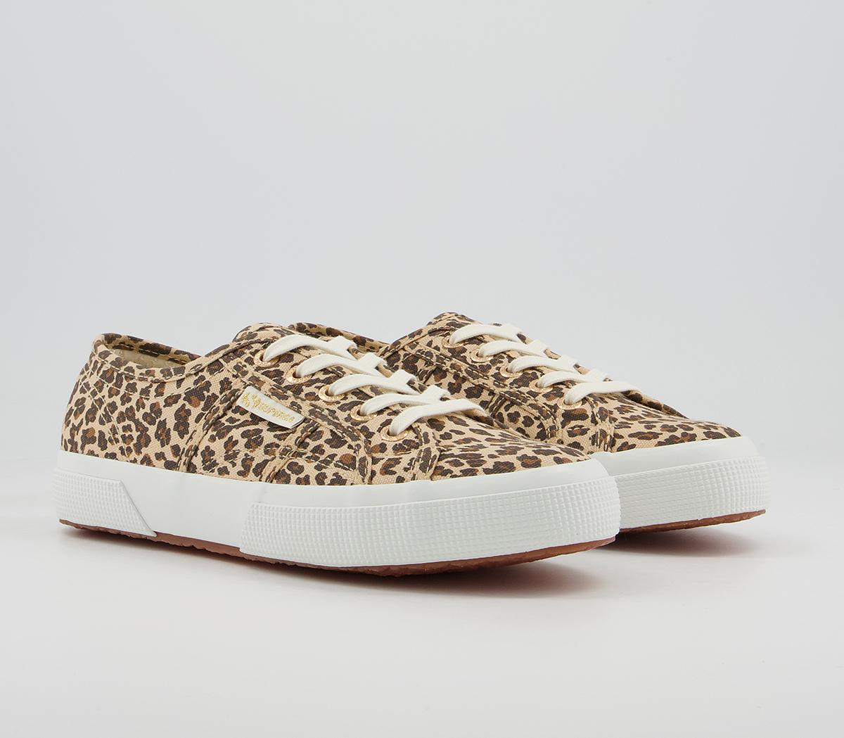 Superga 2750 Trainers Superga 2750 Trainers Leopard Black Fawn Exclusive
