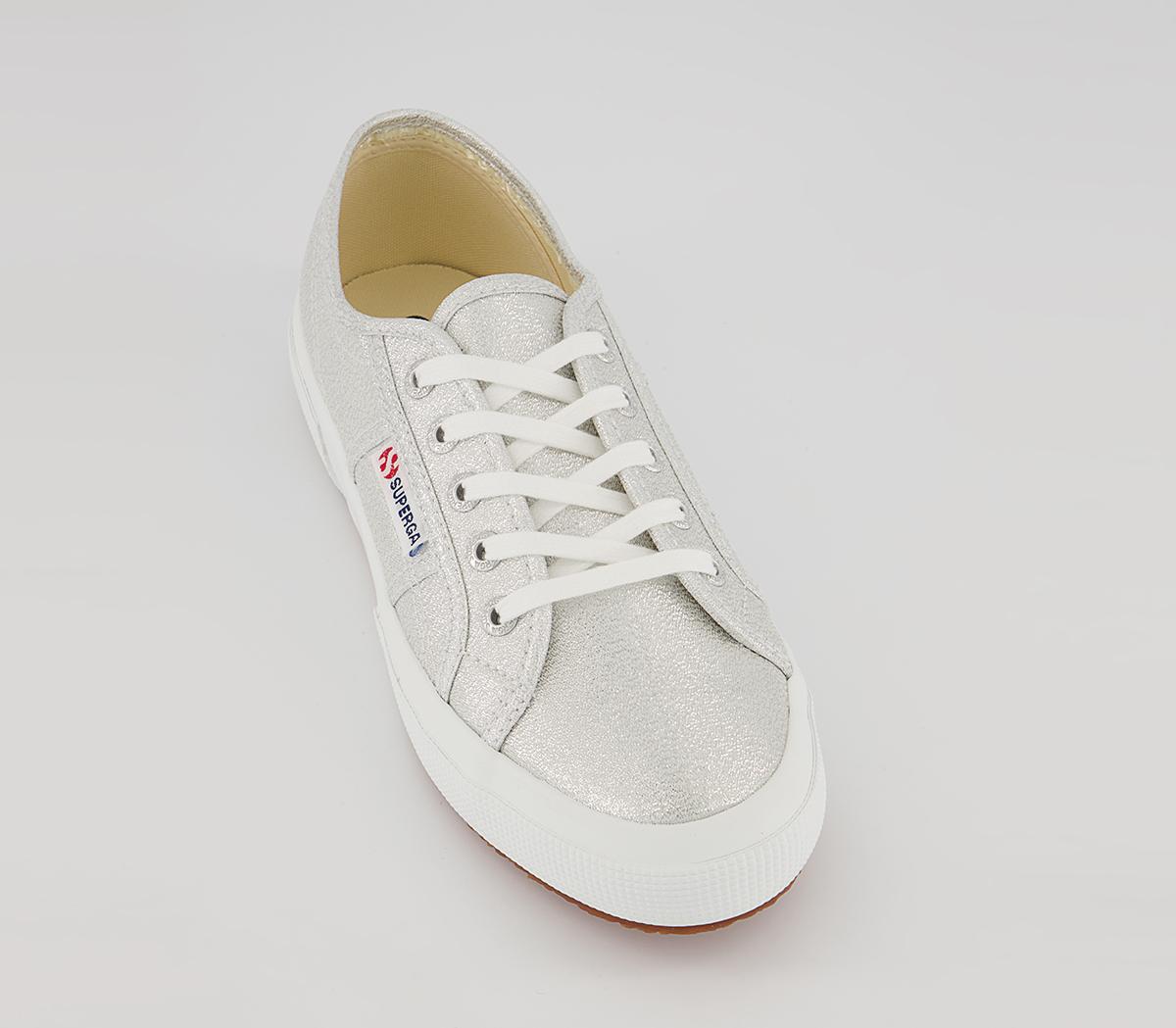 Superga 2750 Trainers Grey Silver - Women's Trainers