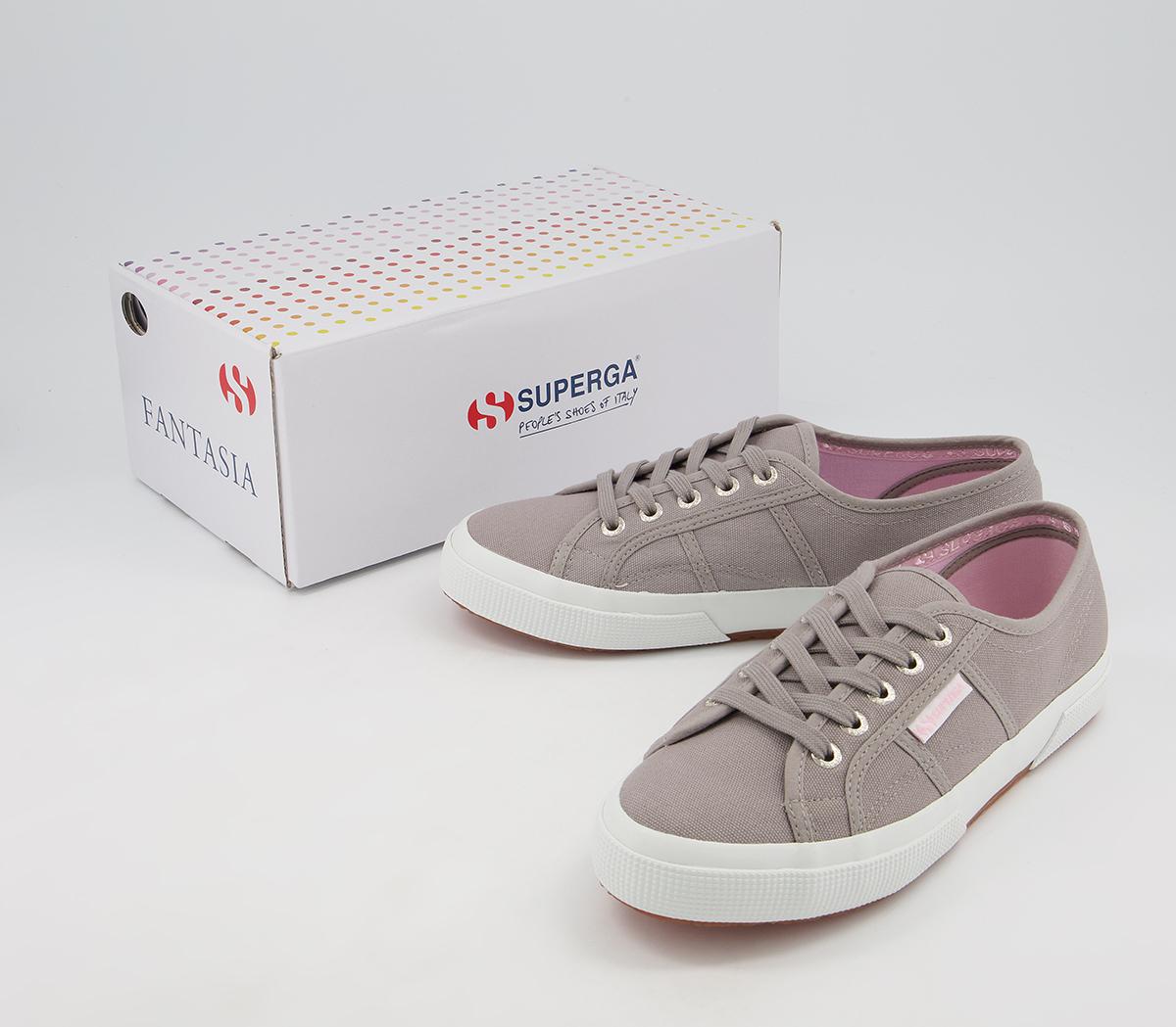 Superga 2750 Trainers Superga 2750 Trainers Grey Pink