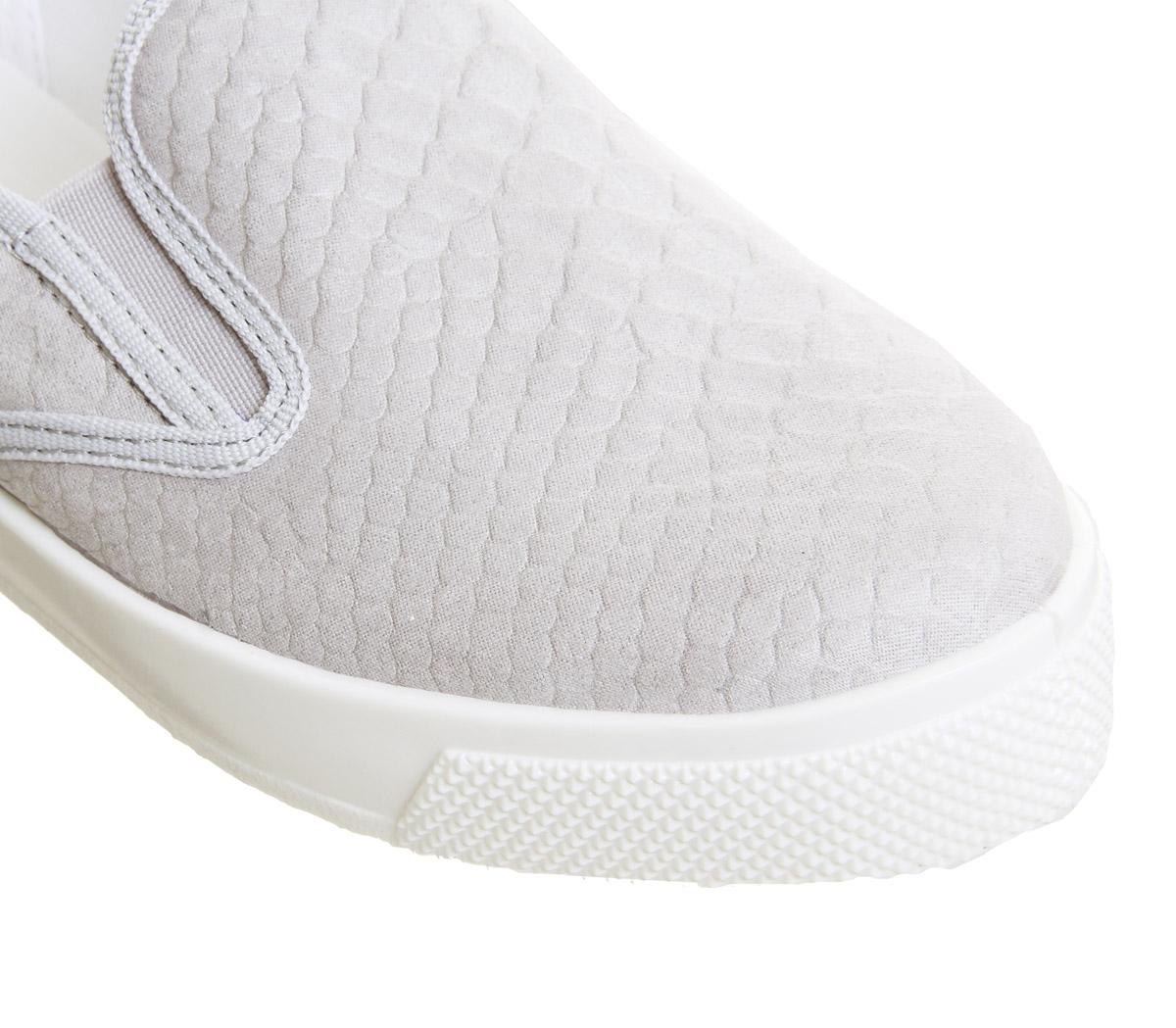 OFFICEKicker Slip OnGrey Snake With Branding
