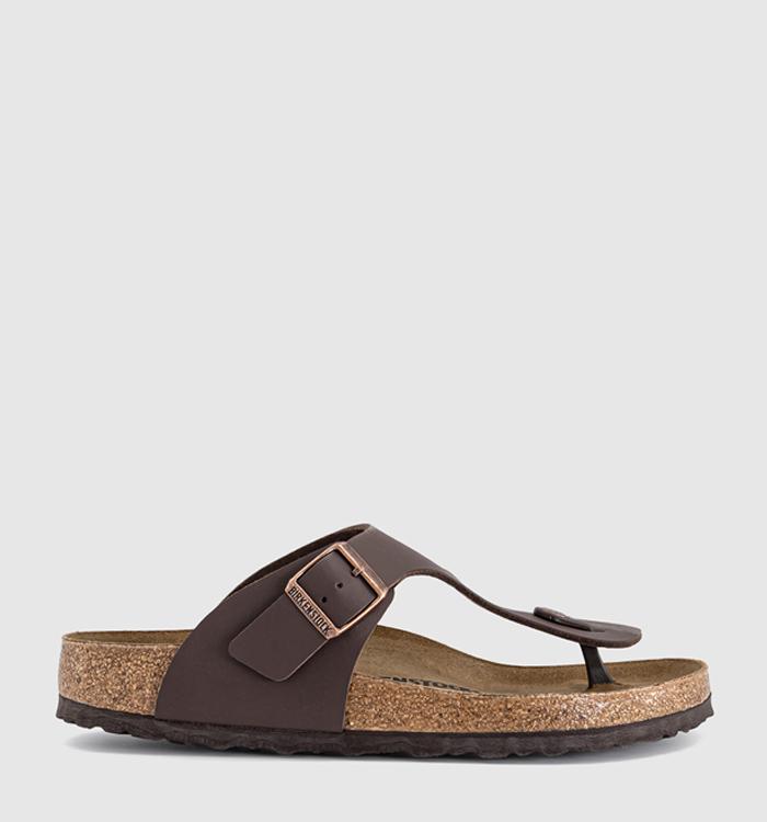 BIRKENSTOCK Ramses Thong Sandals Dark Brown