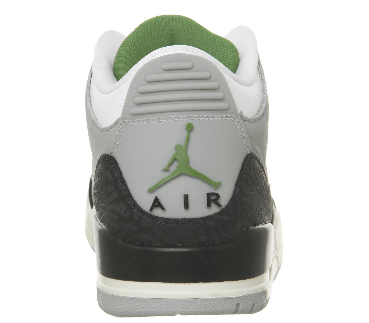 JordanAir Jordan 3Tinker Light Smoke Grey Black White