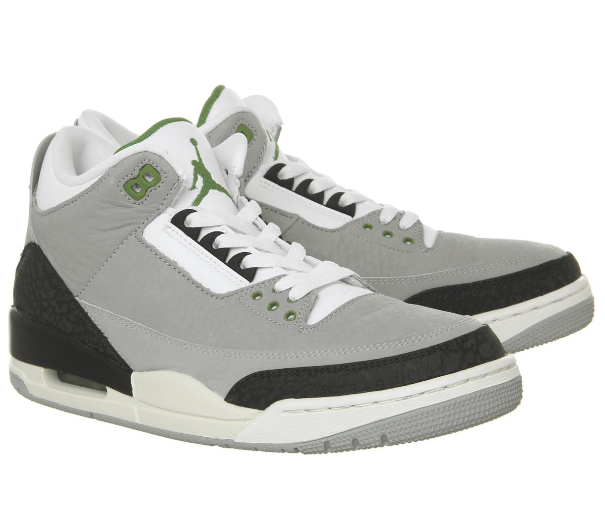 JordanAir Jordan 3Tinker Light Smoke Grey Black White