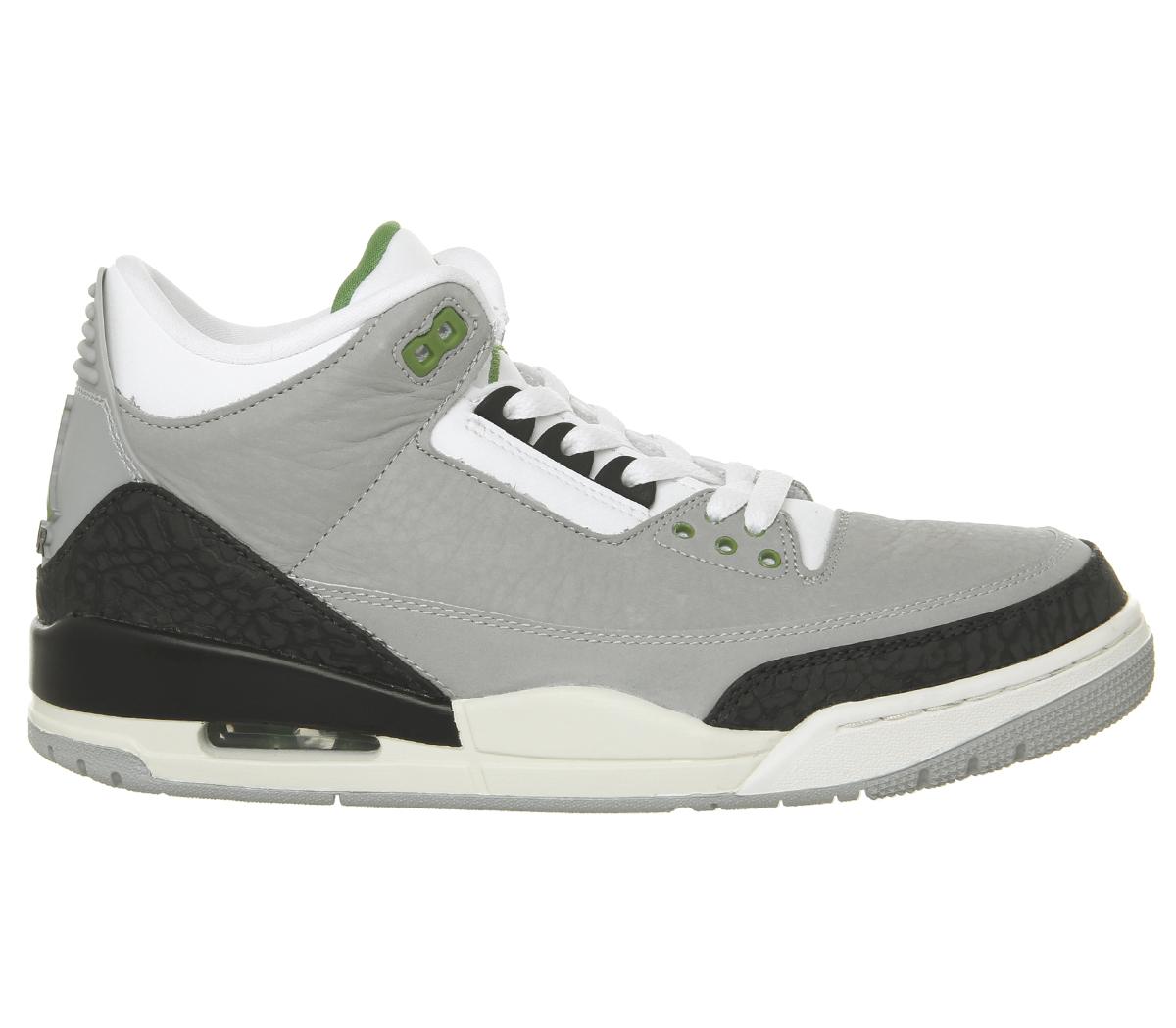 JordanAir Jordan 3Tinker Light Smoke Grey Black White