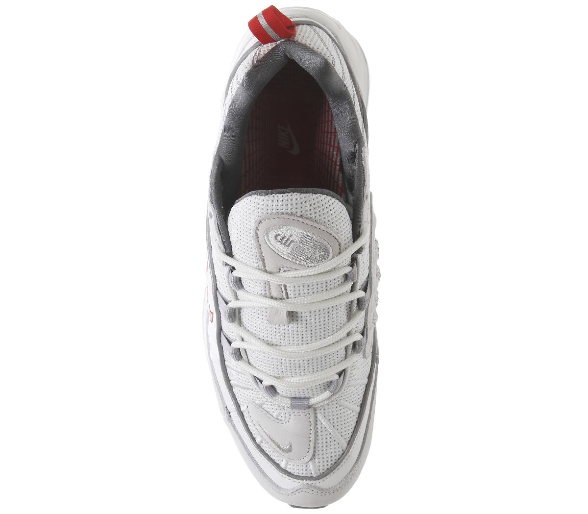NikeAir Max 98Summit White Metallic Silver