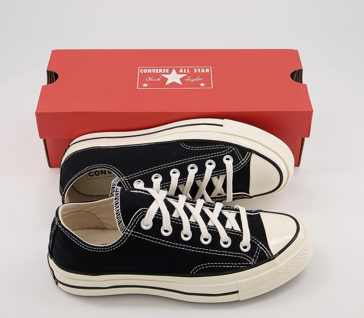 Converse All Star Ox 70s Trainers Converse All Star Ox 70s Trainers Black